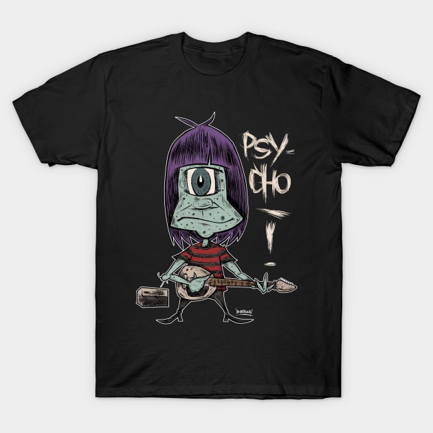 "Psycho!" T-Shirt by PheckArt